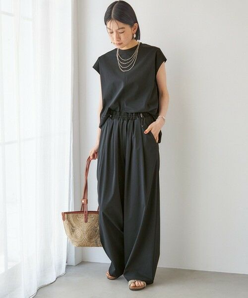 SHIPS / シップス その他パンツ | 《予約》【SHIPS別注】TAION: 〈UVカット/接触冷感/吸水速乾〉ドロスト パンツ | 詳細17