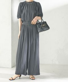 SHIPS / シップス その他パンツ | 《予約》〈手洗い可能〉無地 カッセン ウエスト シャーリング パンツ