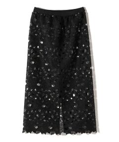 SHIPS / シップス ロング・マキシ丈スカート | TORAZZODONNA:〈手洗い可能〉カットワーク レース スカート