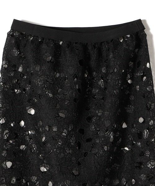 SHIPS / シップス ロング・マキシ丈スカート | TORAZZODONNA:〈手洗い可能〉カットワーク レース スカート | 詳細4