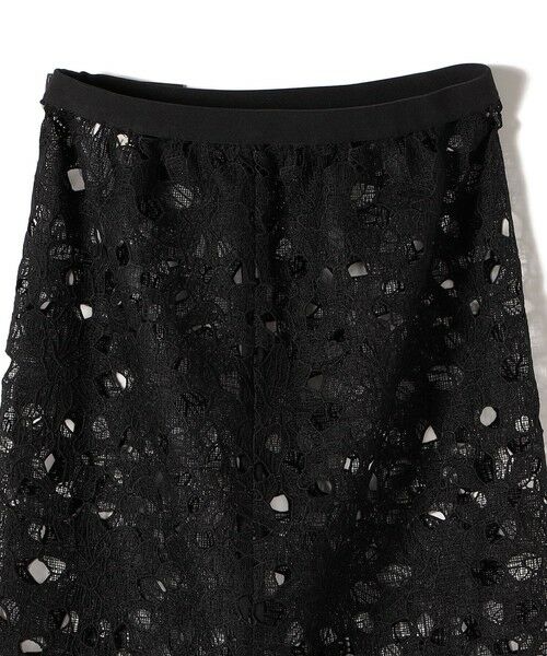 SHIPS / シップス ロング・マキシ丈スカート | TORAZZODONNA:〈手洗い可能〉カットワーク レース スカート | 詳細5