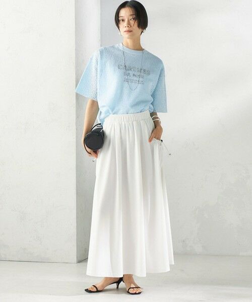 SHIPS / シップス ロング・マキシ丈スカート | 《予約》【SHIPS別注】TAION: 〈UVカット/接触冷感/吸水速乾〉サイド ポケット スカート | 詳細1