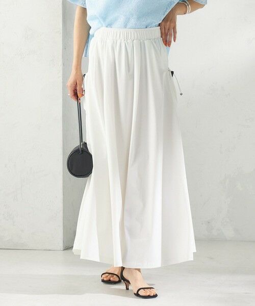 SHIPS / シップス ロング・マキシ丈スカート | 《予約》【SHIPS別注】TAION: 〈UVカット/接触冷感/吸水速乾〉サイド ポケット スカート | 詳細5