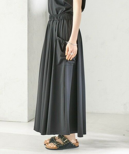 SHIPS / シップス ロング・マキシ丈スカート | 《予約》【SHIPS別注】TAION: 〈UVカット/接触冷感/吸水速乾〉サイド ポケット スカート | 詳細21