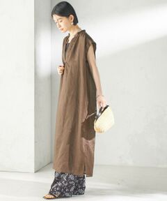 SHIPS / シップス ロング・マキシ丈ワンピース | 《予約》〈手洗い可能〉ラミー4　ワンピース