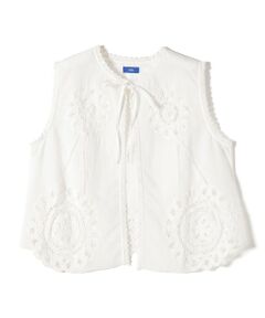 SHIPS / シップス ベスト | 【SHIPS別注】Fanaka:〈手洗い可能〉バテン レース ショート ベスト