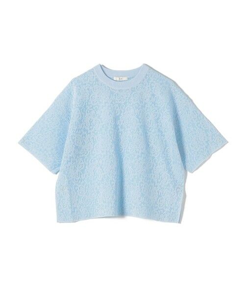 SHIPS / シップス カットソー | 《予約》〈手洗い可能〉レース ジャカード ショートスリーブ カットソー | 詳細29