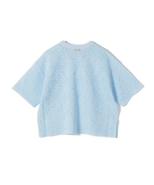 SHIPS / シップス カットソー | 《予約》〈手洗い可能〉レース ジャカード ショートスリーブ カットソー | 詳細30
