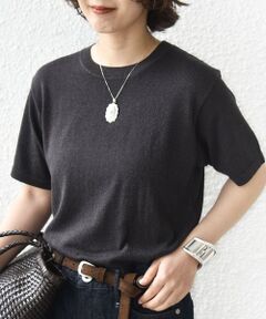 SHIPS / シップス ニット・セーター | 《予約》〈手洗い可能〉ラメ ニット ショート スリーブ プルオーバー