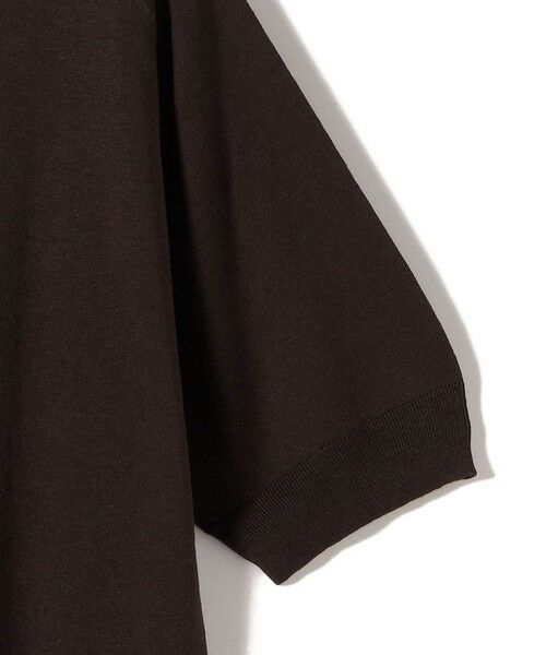 SHIPS / シップス カーディガン・ボレロ | SHIPS Primary Navy Label:〈手洗い可能〉シルク リネン 半袖 カーディガン | 詳細4