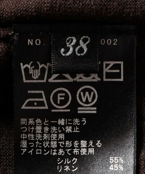 SHIPS / シップス カーディガン・ボレロ | SHIPS Primary Navy Label:〈手洗い可能〉シルク リネン 半袖 カーディガン | 詳細7