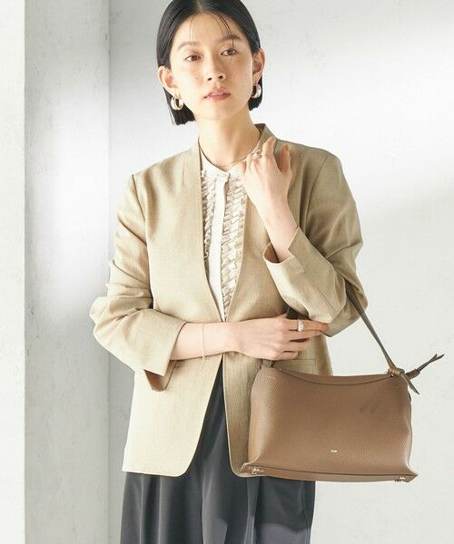 SHIPS / シップス ノーカラージャケット | 〈洗濯機可能/接触冷感/吸水速乾〉FUNCTION カラーレス ジャケット(セットアップ対応可) | 詳細9