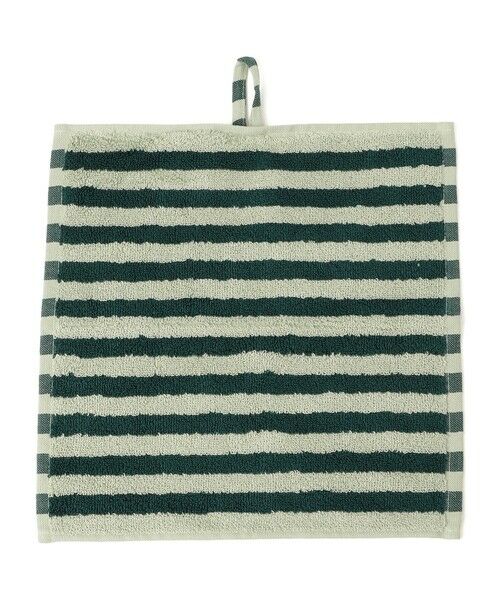 SHIPS / シップス ハンカチ | BONGUSTA:NARAM WASH CLOTH（グリーン）