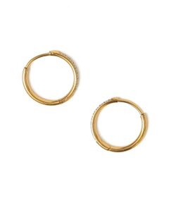 SHIPS / シップス ピアス・イヤリング | ステンレス ジルコニア ミニ フープ ピアス