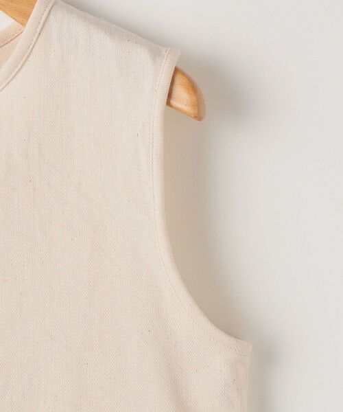 SHIPS / シップス その他トップス | MOUN TEN.:125cm / ノースリーブ デニム オーバーチュニック | 詳細3
