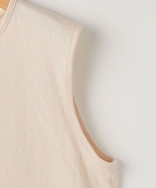 SHIPS / シップス その他トップス | MOUN TEN.:160cm / ノースリーブ デニム オーバーチュニック | 詳細3
