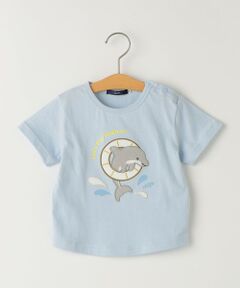 SHIPS / シップス Tシャツ | SHIPS KIDS:80〜90cm / イルカ モチーフ ベビー Tシャツ