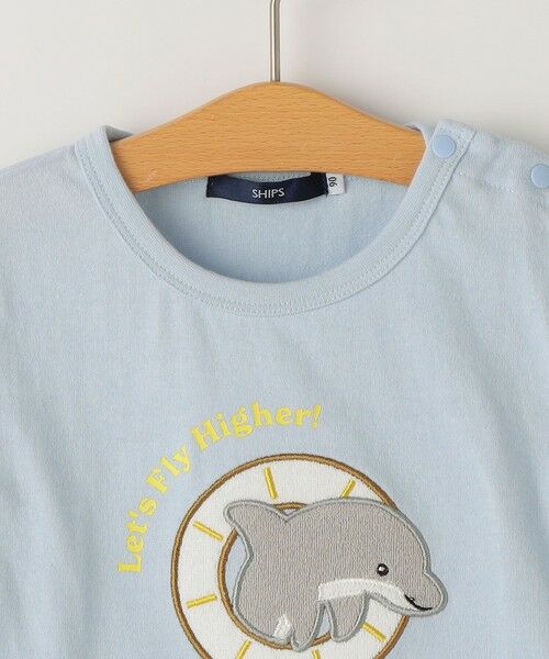 SHIPS / シップス Tシャツ | SHIPS KIDS:80〜90cm / イルカ モチーフ ベビー Tシャツ | 詳細3
