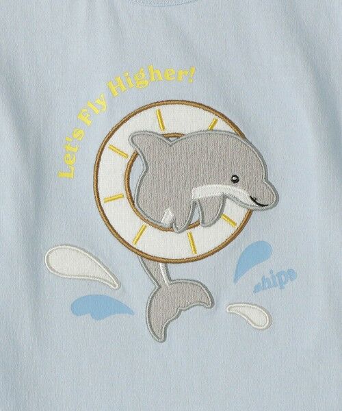 SHIPS / シップス Tシャツ | SHIPS KIDS:80〜90cm / イルカ モチーフ ベビー Tシャツ | 詳細7