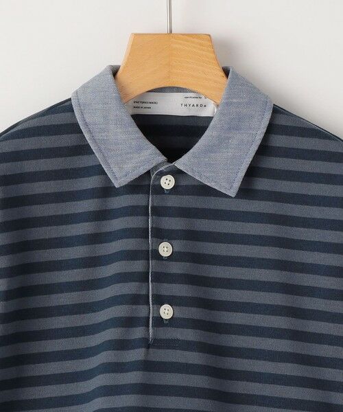 SHIPS / シップス ポロシャツ | THYARD:100〜130cm / ボーダー ポロシャツ | 詳細4