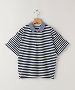 SHIPS / シップス ポロシャツ | THYARD:140〜160cm / ボーダー ポロシャツ