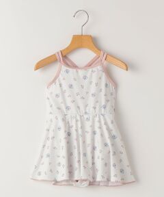 SHIPS KIDS:90〜130cm /ガールズ プリント スイムウェア