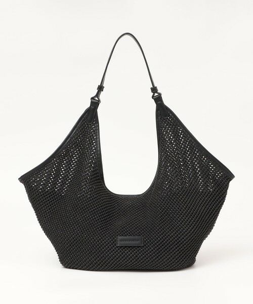 SHIPS / シップス トートバッグ | quaranciel: ワンハンドル パイピング メッシュ トートバッグ | 詳細6