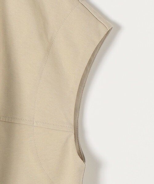 SHIPS / シップス カットソー | 《予約》quaranciel:〈接触冷感/洗濯機可能〉天竺 フレンチスリーブ シャツ カットソー | 詳細26