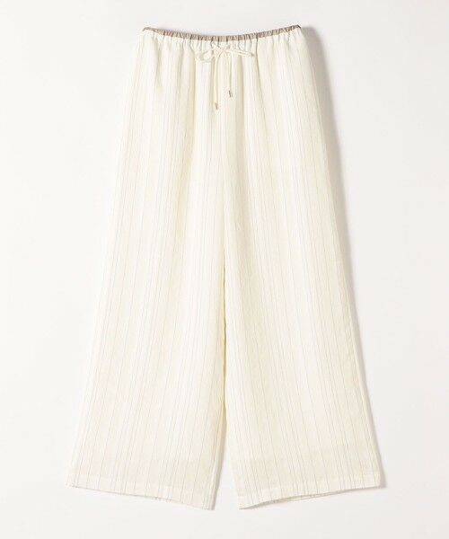 SHIPS / シップス その他パンツ | 《予約》quaranciel:〈手洗い可能〉ストライプ ドロスト イージー ワイド パンツ | 詳細11