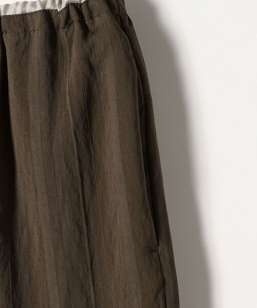 SHIPS / シップス その他パンツ | 《予約》quaranciel:〈手洗い可能〉ストライプ ドロスト イージー ワイド パンツ | 詳細28