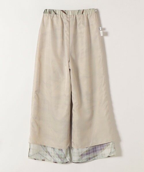 SHIPS / シップス その他パンツ | 《予約》quaranciel:〈洗濯機可能〉ボタニカル プリント イージー ワイド パンツ | 詳細21
