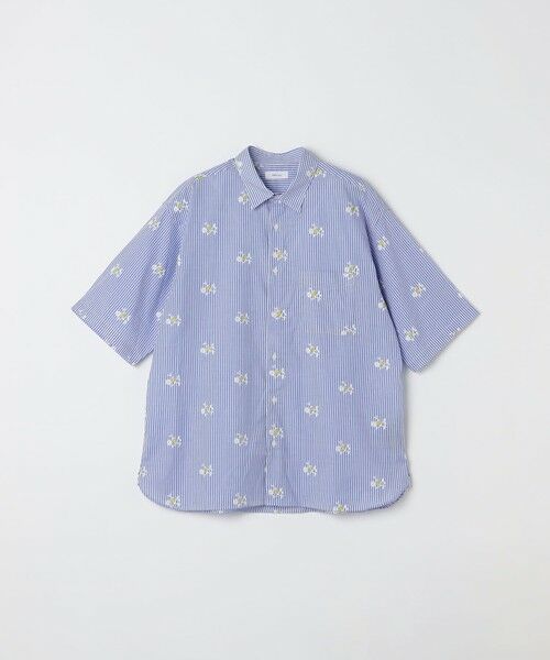 SHIPS / シップス シャツ・ブラウス | SHIPS any:〈洗濯機可能〉グリッター プリント レギュラー ハーフスリーブ シャツ◆ | 詳細6