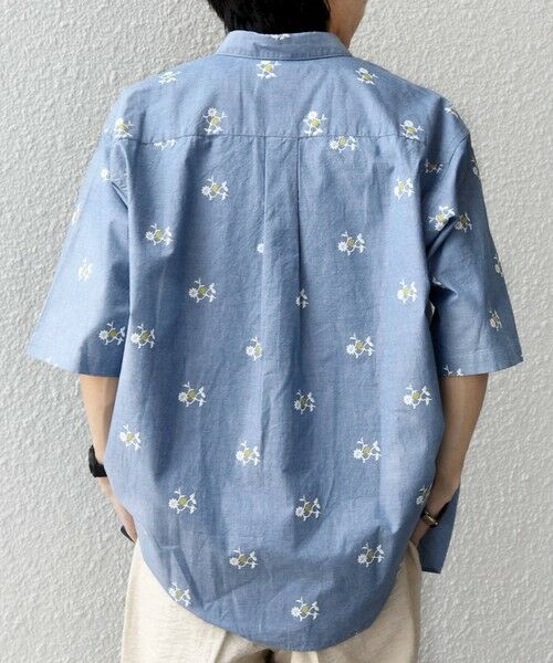 SHIPS / シップス シャツ・ブラウス | SHIPS any:〈洗濯機可能〉グリッター プリント レギュラー ハーフスリーブ シャツ◆ | 詳細17