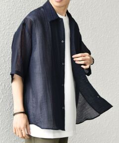 SHIPS / シップス シャツ・ブラウス | SHIPS any: ライト シアー ポケット レギュラーカラー シャツ◆