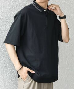 SHIPS / シップス ポロシャツ | SHIPS any:〈洗濯機可能〉エアロ スケープ メッシュ 鹿の子 リブ ポロシャツ◆