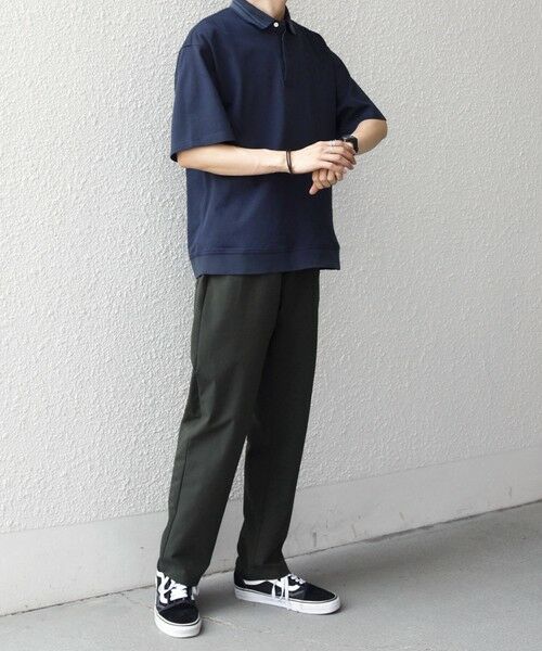 SHIPS / シップス ポロシャツ | SHIPS any:〈洗濯機可能〉エアロ スケープ メッシュ 鹿の子 リブ ポロシャツ◆ | 詳細21