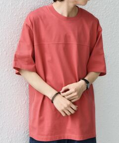 SHIPS / シップス Tシャツ | SHIPS any:〈接触冷感/吸水速乾/UVカット/遮熱〉Raylock フットボール Tシャツ◆