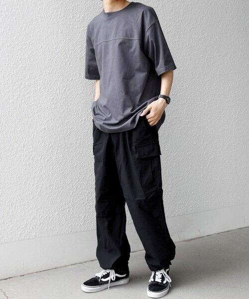 SHIPS / シップス Tシャツ | SHIPS any:〈接触冷感/吸水速乾/UVカット/遮熱〉Raylock フットボール Tシャツ◆ | 詳細1