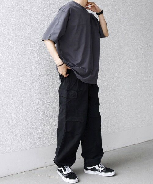 SHIPS / シップス Tシャツ | SHIPS any:〈接触冷感/吸水速乾/UVカット/遮熱〉Raylock フットボール Tシャツ◆ | 詳細2