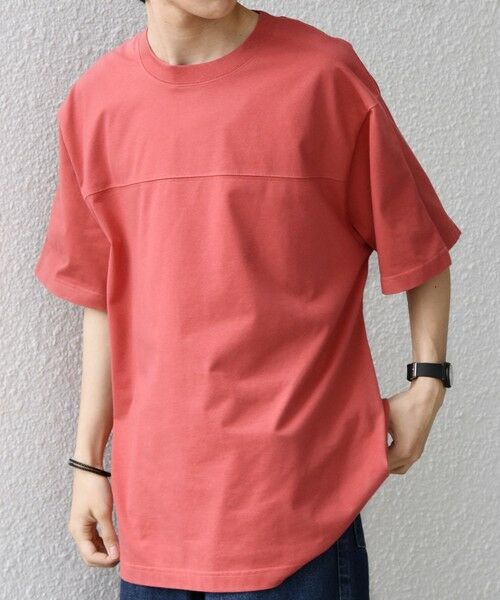 SHIPS / シップス Tシャツ | SHIPS any:〈接触冷感/吸水速乾/UVカット/遮熱〉Raylock フットボール Tシャツ◆ | 詳細9