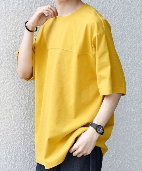 SHIPS / シップス Tシャツ | SHIPS any:〈接触冷感/吸水速乾/UVカット/遮熱〉Raylock フットボール Tシャツ◆ | 詳細14