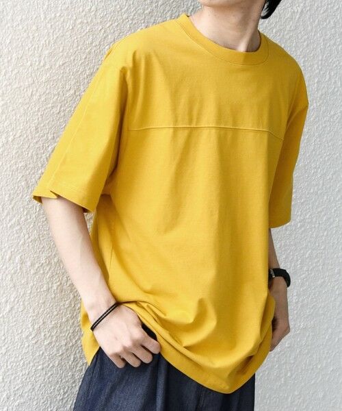 SHIPS / シップス Tシャツ | SHIPS any:〈接触冷感/吸水速乾/UVカット/遮熱〉Raylock フットボール Tシャツ◆ | 詳細15