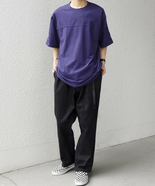 SHIPS / シップス Tシャツ | SHIPS any:〈接触冷感/吸水速乾/UVカット/遮熱〉Raylock フットボール Tシャツ◆ | 詳細21