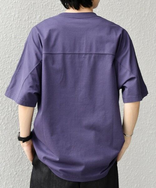 SHIPS / シップス Tシャツ | SHIPS any:〈接触冷感/吸水速乾/UVカット/遮熱〉Raylock フットボール Tシャツ◆ | 詳細25
