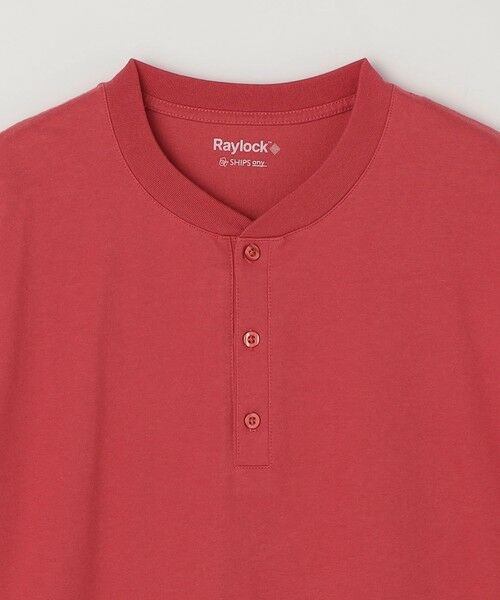 SHIPS / シップス Tシャツ | SHIPS any:〈接触冷感/吸水速乾/UVカット/遮熱〉Raylock ヘンリーネック Tシャツ◇ | 詳細13