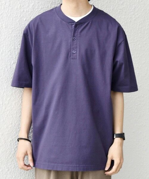 SHIPS / シップス Tシャツ | SHIPS any:〈接触冷感/吸水速乾/UVカット/遮熱〉Raylock ヘンリーネック Tシャツ◆ | 詳細22