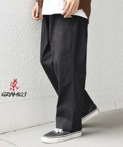 SHIPS / シップス デニムパンツ | 【SHIPS any別注】Gramicci: オーガニックコットン ルーズ テーパード ストレッチ デニム パンツ 26AW◆