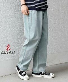 SHIPS / シップス デニムパンツ | 【SHIPS any別注】Gramicci: オーガニックコットン ルーズ テーパード ストレッチ デニム パンツ 26AW◆