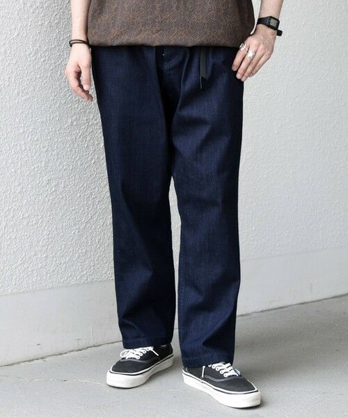 SHIPS / シップス デニムパンツ | 【SHIPS any別注】Gramicci: オーガニックコットン ルーズ テーパード ストレッチ デニム パンツ 26AW◆ | 詳細26
