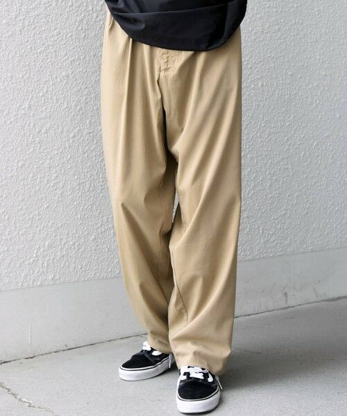 SHIPS / シップス その他パンツ | SHIPS any:〈接触冷感〉クール スーパーストレッチ 2タック リラックス イージー パンツ◆ | 詳細10